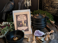 The Witch's Vigil (Cypress + Oakmoss + Frankincense) Natural Incense Cones