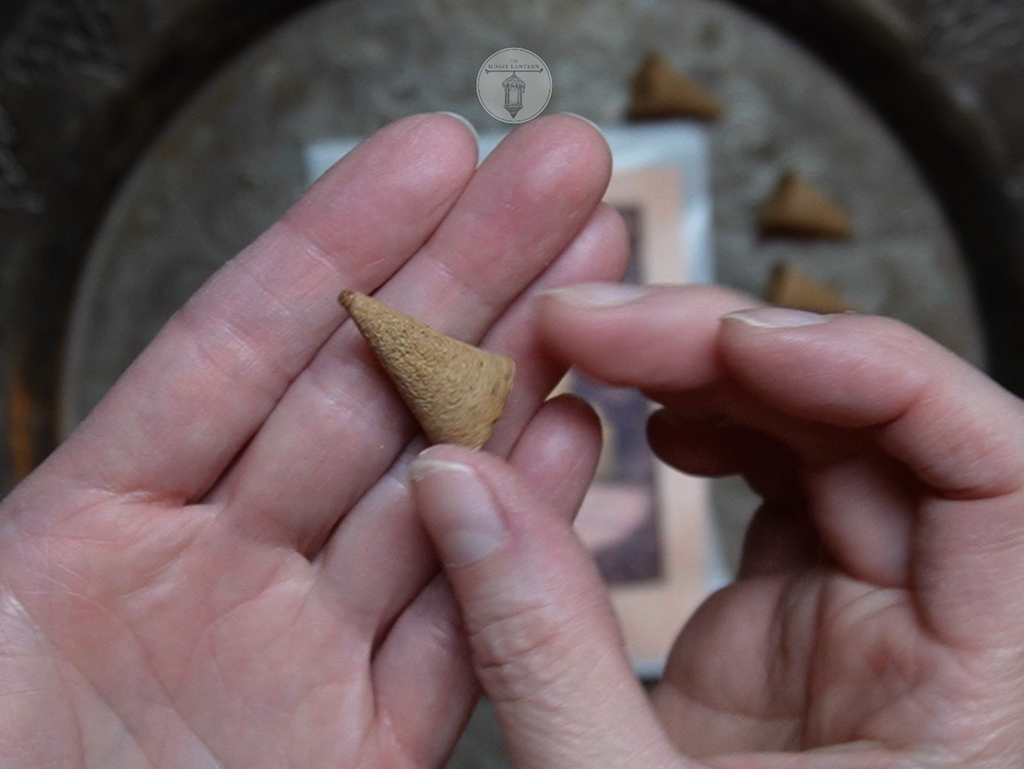 The Witch's Vigil (Cypress + Oakmoss + Frankincense) Natural Incense Cones