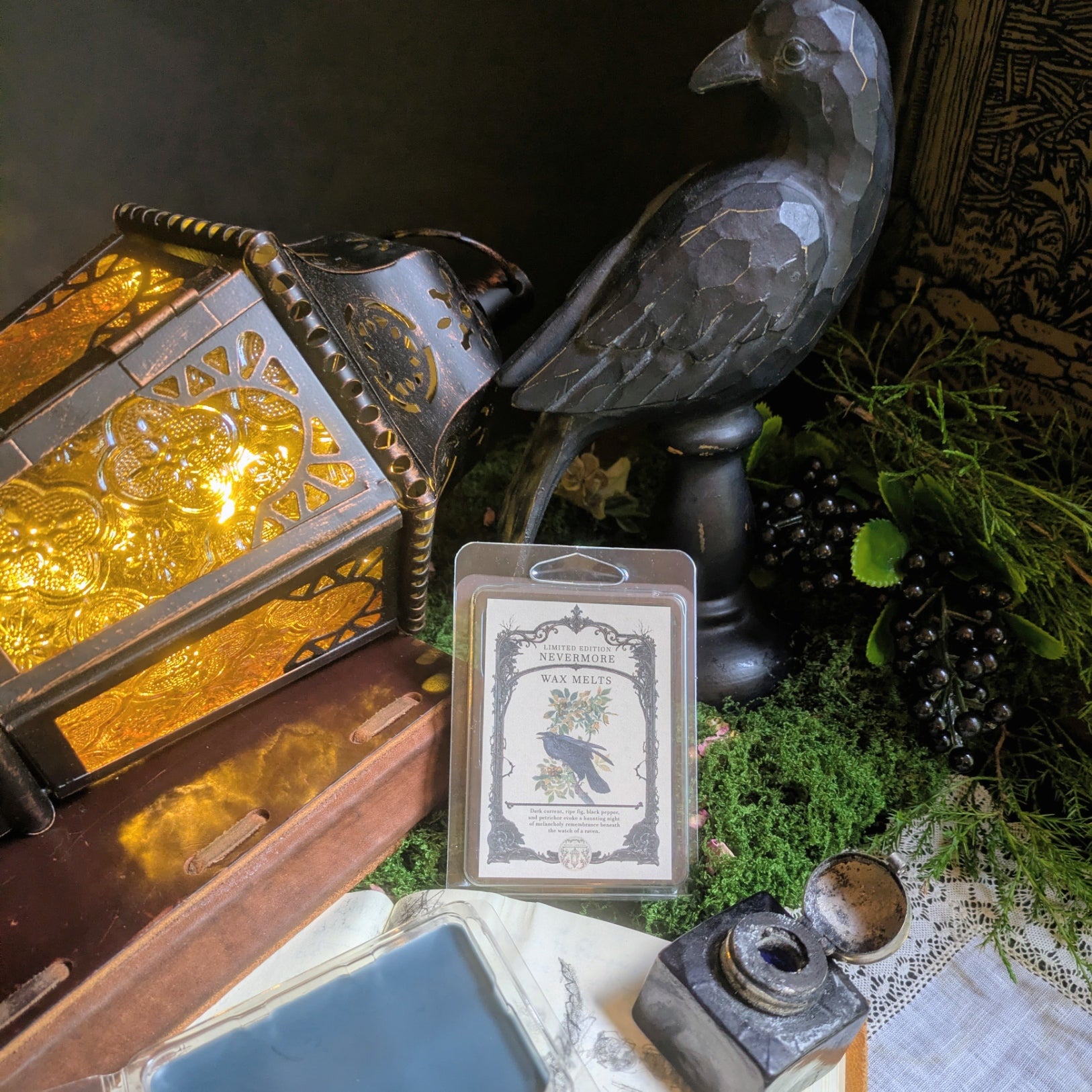 Nevermore (Petrichor + Juniper + Fig + Black Currant) Limited Edition Wax Melts