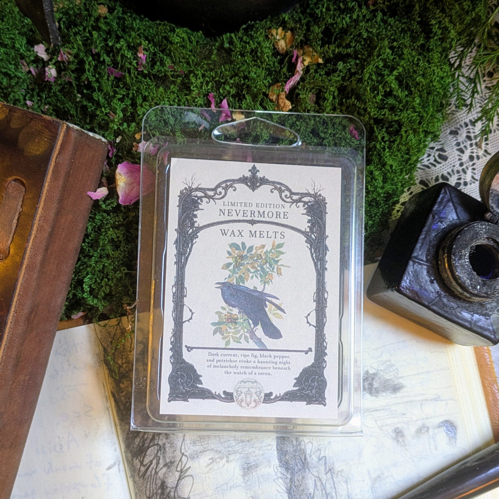 Nevermore (Petrichor + Juniper + Fig + Black Currant) Limited Edition Wax Melts