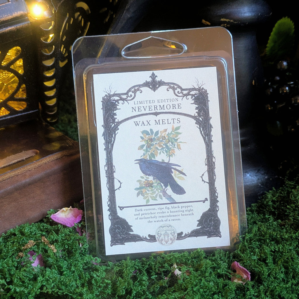 Nevermore (Petrichor + Juniper + Fig + Black Currant) Limited Edition Wax Melts