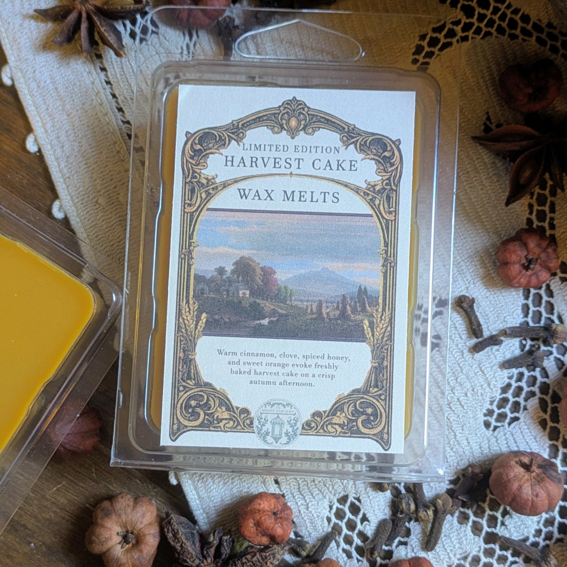 Harvest Cake (Spiced Honey + Cinnamon + Clove + Sweet Orange) Limited Edition Wax Melts