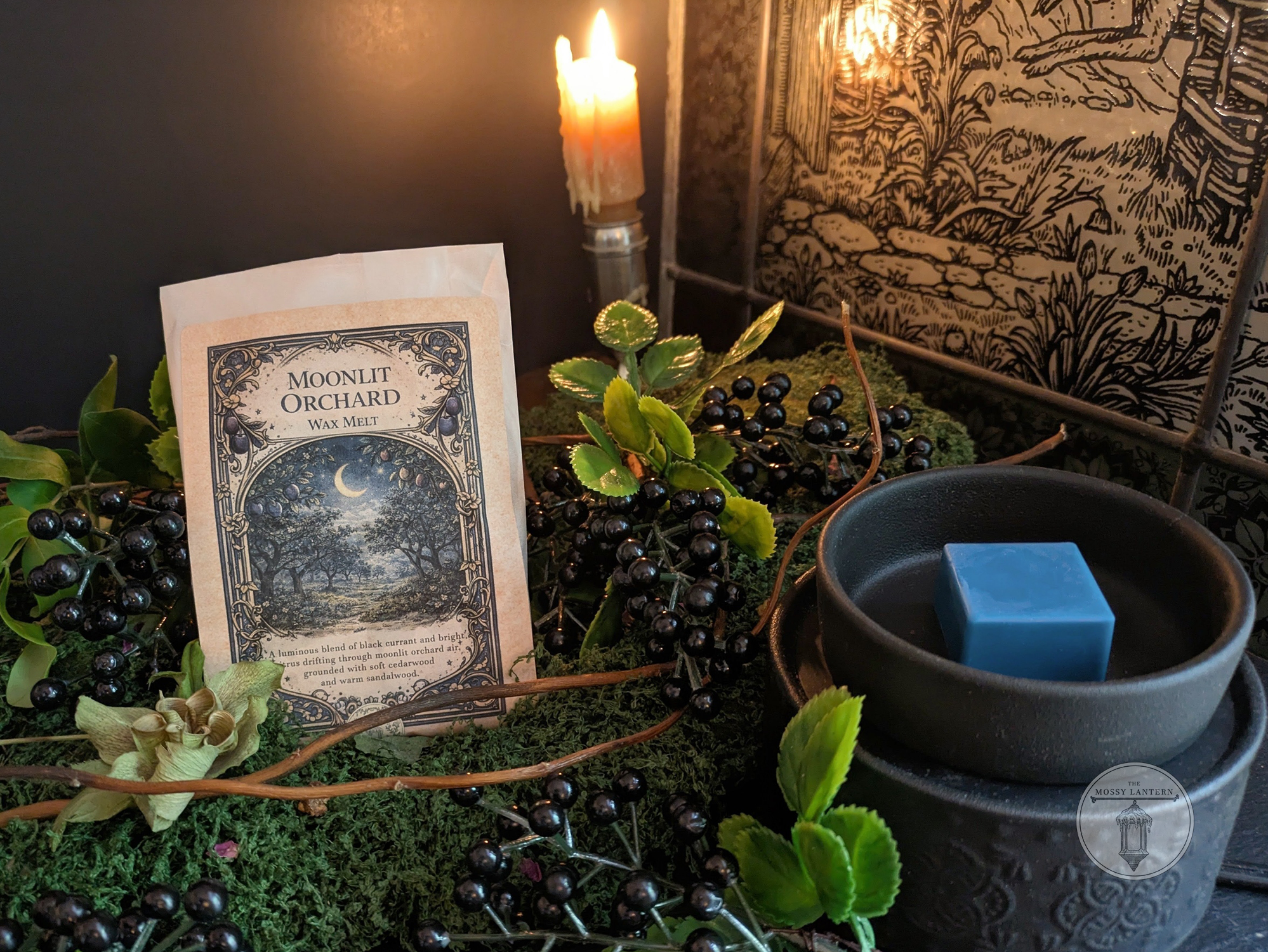 Moonlit Orchard (Bergamot + Black Currant + Bright Citrus) Wax Melts