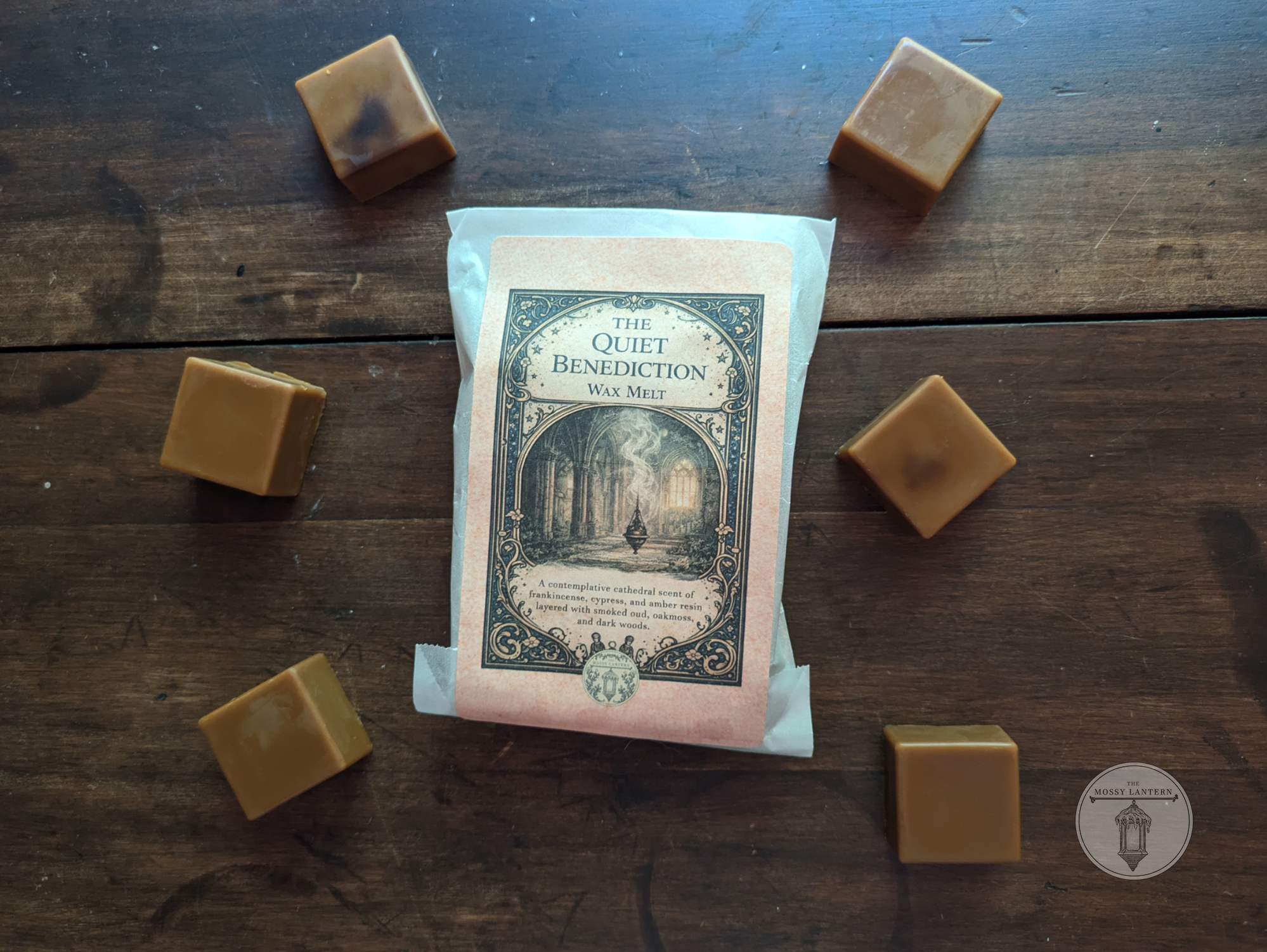 The Quiet Benediction (Patchouli + Elemi + Frankincense) Wax Melts