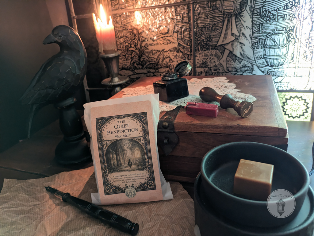 The Quiet Benediction (Patchouli + Elemi + Frankincense) Wax Melts